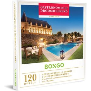 Coffret cadeau Bongo Gastronomisch Droomweekend - NL Coffret cadeau Bongo Gastronomisch Droomweekend - NL