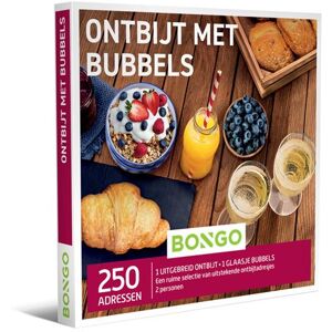 Coffret cadeau BONGO Ontbijt met Bubbels - NL Coffret cadeau BONGO Ontbijt met Bubbels - NL