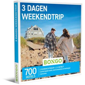 Coffret cadeau BONGO 3 Dagen Weekendtrip - NL Coffret cadeau BONGO 3 Dagen Weekendtrip - NL