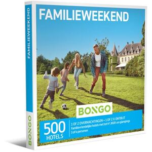Coffret cadeau BONGO Familieweekend - NL Coffret cadeau BONGO Familieweekend - NL