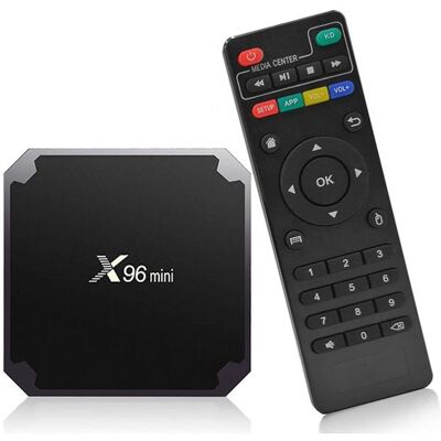 Nouveau!!!X96mini Android 9.0 Smart TV BOX 2 Go 16 Go Amlogic S905W Quad Core 2.4 GHz WiFi H.265 X96 mini 1 Décodeur Lecteur Nouveau!!!X96mini Android 9.0 Smart TV BOX 2 Go 16 Go Amlogic S905W Quad Core 2.4 GHz WiFi H.265 X96 mini 1 Décodeur Lecteur