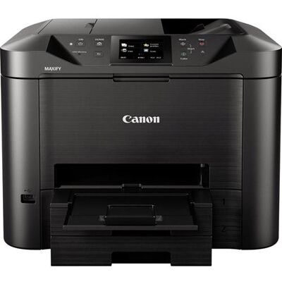 Canon MAXIFY MB5455 - Imprimante multifonctions - couleur - jet d'encre - A4 (210 x 297 mm) Legal (216 x 356 mm) (original) - A4/Legal (support) - jusqu'à 22 ppm (copie) - jusqu'à 24 ipm (impression) - 500 feuilles - 33.6 Kbits/s - USB 2.0 LAN Wi-Fi( Canon MAXIFY MB5455 - Imprimante multifonctions - couleur - jet d'encre - A4 (210 x 297 mm) Legal (216 x 356 mm) (original) - A4/Legal (support) - jusqu'à 22 ppm (copie) - jusqu'à 24 ipm (impression) - 500 feuilles - 33.6 Kbits/s - USB 2.0 LAN Wi-Fi(