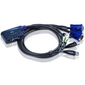 Aten technology ATEN CS62US - commutateur écran-clavier-souris/USB - 2 ports Aten technology ATEN CS62US - commutateur écran-clavier-souris/USB - 2 ports
