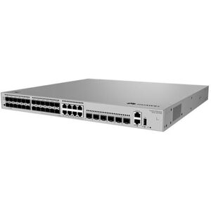 Huawei eKitEngine S530S Series S530-24ST4XE - Commutateur - Géré - 16 x Gigabit SFP + 8 x 10/100/1000/SFP + 4 x 1 Gigabit / 10 Gigabit SFP+ + 2 x 10 Gigabit (liaison montante/empilage) - de l'avant et du côté vers l'arrière - Montable sur rack Huawei eKitEngine S530S Series S530-24ST4XE - Commutateur - Géré - 16 x Gigabit SFP + 8 x 10/100/1000/SFP + 4 x 1 Gigabit / 10 Gigabit SFP+ + 2 x 10 Gigabit (liaison montante/empilage) - de l'avant et du côté vers l'arrière - Montable sur rack