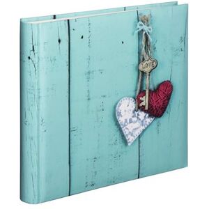 Hama Album Jumbo"Rustico" , 30x30 cm, 100 pages blanches, Love Key Love key Hama Album Jumbo"Rustico" , 30x30 cm, 100 pages blanches, Love Key Love key