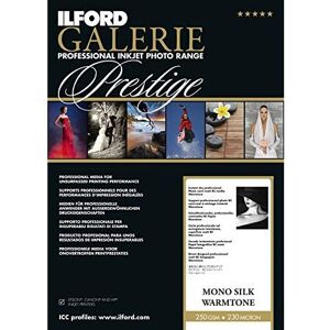 Ilford GALERIE Mono Silk Warmtone 250 gsm 5x7 Zoll - Papier photo Ilford GALERIE Mono Silk Warmtone 250 gsm 5x7 Zoll - Papier photo