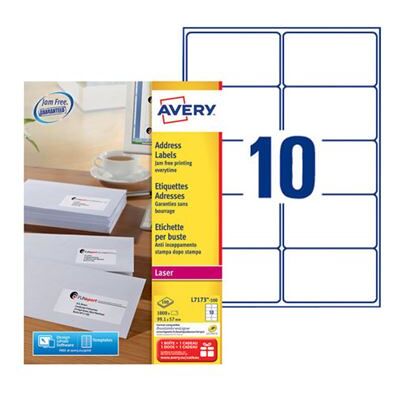 Avery Dennison Avery - étiquettes adresses - 1000 étiquette(s) Avery Dennison Avery - étiquettes adresses - 1000 étiquette(s)