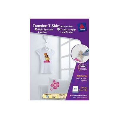 Papier d'impression AVERY DENNISON SPECI TRTTSHIRTCLAIR Papier d'impression AVERY DENNISON SPECI TRTTSHIRTCLAIR