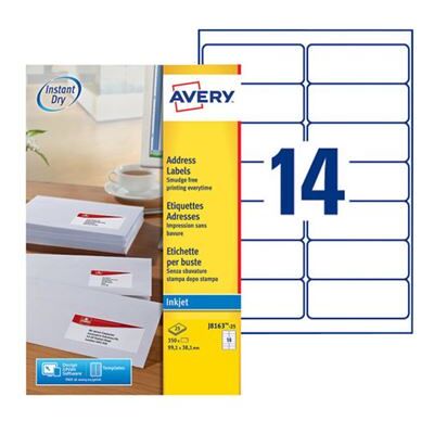 Avery Dennison Avery - étiquettes adresses - 350 étiquette(s) Blanc Avery Dennison Avery - étiquettes adresses - 350 étiquette(s) Blanc