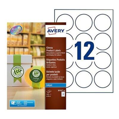 Avery Dennison Avery Zweckform J8105 - étiquettes - 120 étiquette(s) Avery Dennison Avery Zweckform J8105 - étiquettes - 120 étiquette(s)