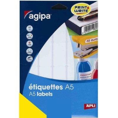 Apli-agipa - agipa étiquettes multi-usages, 9 x 13 mm, blanches sous inscription manuelle, ne pas amovible coins arrondis, conte Apli-agipa - agipa étiquettes multi-usages, 9 x 13 mm, blanches sous inscription manuelle, ne pas amovible coins arrondis, conte