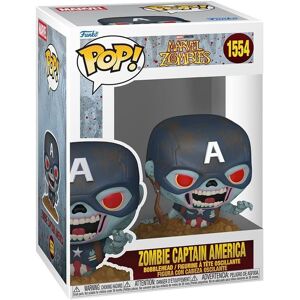 Marvel Zombies - Figurine POP! Captain America 9 cm Multicolore Marvel Zombies - Figurine POP! Captain America 9 cm Multicolore