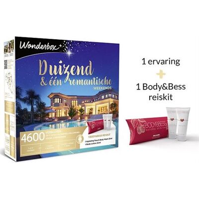 Coffret Cadeau Wonderbox Connect 1001 Nuits En Amoureux / Duizend & Één Romantische Weekends FR/NL Coffret Cadeau Wonderbox Connect 1001 Nuits En Amoureux / Duizend & Één Romantische Weekends FR/NL