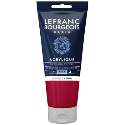 Tube de Peinture Acrylique Rouge Lefranc Bourgeois - Tube de Peinture Tube de Peinture Acrylique Rouge Lefranc Bourgeois - Tube de Peinture