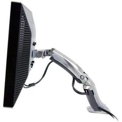 Ergotron MX - Kit de montage (bras articulé, fixation par pince pour bureau, montage par passe-câble, base, extension) - Technologie de force constante - pour Écran LCD - aluminium poli - Taille d'écran : jusqu'à 30 pouces Aluminium poli Ergotron MX - Kit de montage (bras articulé, fixation par pince pour bureau, montage par passe-câble, base, extension) - Technologie de force constante - pour Écran LCD - aluminium poli - Taille d'écran : jusqu'à 30 pouces Aluminium poli