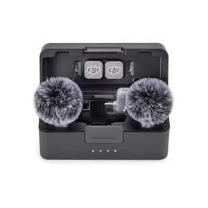 Microphone sans fil Dji Mic Mini 2 Bluetooth 2 TX + 1 Mobile RX + Etui de chargement Noir Cache avant Blanc et Noir Microphone sans fil Dji Mic Mini 2 Bluetooth 2 TX + 1 Mobile RX + Etui de chargement Noir Cache avant Blanc et Noir