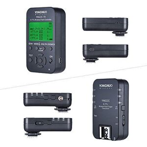 Yongnuo yn622 C-kit Télécommande sans fil 100 m Kit E-TTL Déclencheur Flash émetteur-récepteur Paire pour appareils photo réflex numériques Canon série EOS Yongnuo yn622 C-kit Télécommande sans fil 100 m Kit E-TTL Déclencheur Flash émetteur-récepteur Paire pour appareils photo réflex numériques Canon série EOS