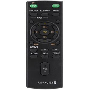 Télécommande RM-ANU192 de Barre de son Sony SACT60BT HTCT60BT SSWCT60 Télécommande RM-ANU192 de Barre de son Sony SACT60BT HTCT60BT SSWCT60