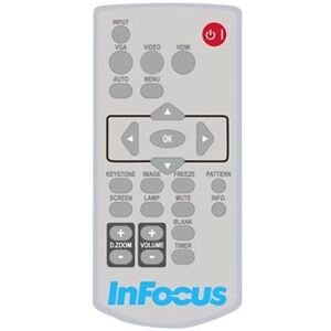InFocus - Télécommande - pour InFocus IN1034, IN1049; Advanced LCD Series IN1004, IN1036, IN1044, IN1059 InFocus - Télécommande - pour InFocus IN1034, IN1049; Advanced LCD Series IN1004, IN1036, IN1044, IN1059