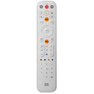 Télécommande Universelle One for all URC9290 EazyClean Blanc Blanc Télécommande Universelle One for all URC9290 EazyClean Blanc Blanc