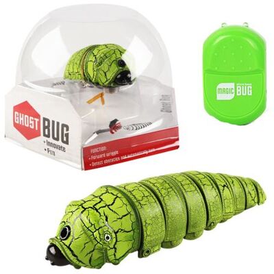 Générique Drôles d'insectes télécommande Caterpillar plastique infrarouge RC jouets pour les blagues Prank Générique Drôles d'insectes télécommande Caterpillar plastique infrarouge RC jouets pour les blagues Prank