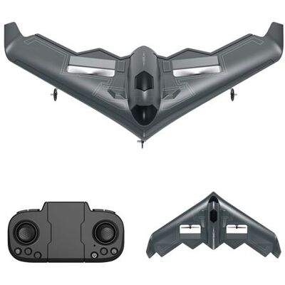 Avion en mousse avec télécommande Durée de vie des piles : 10 min Noir SZSMART Avion en mousse avec télécommande Durée de vie des piles : 10 min Noir SZSMART