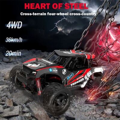 Générique 01:18 Télécommande 4 roues motrices camions RC 36 kmh Big-Foot tout-terrain haute vitesse Kiliaadk973 Générique 01:18 Télécommande 4 roues motrices camions RC 36 kmh Big-Foot tout-terrain haute vitesse Kiliaadk973