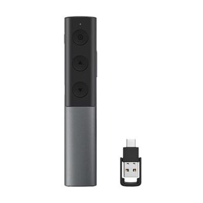 DLH - Télécommande de présentation - noir, gris Gris, Noir DLH - Télécommande de présentation - noir, gris Gris, Noir