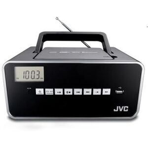 Radio CD stéréo JVC RD-F421B Noir Noir Radio CD stéréo JVC RD-F421B Noir Noir