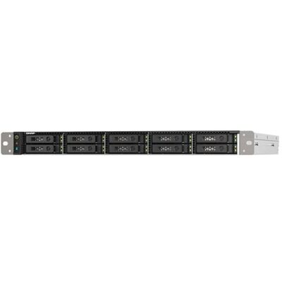 QNAP TS-h1090FU - Serveur NAS - 10 Baies - rack-montable - SATA 6Gb/s / PCIe (NVMe) / U.2 - RAID 0, 1, 5, 6, 10, 50, JBOD, 60 - RAM 128 Go - 25 Gigabit Ethernet / 2.5 Gigabit Ethernet - iSCSI support - 1U QNAP TS-h1090FU - Serveur NAS - 10 Baies - rack-montable - SATA 6Gb/s / PCIe (NVMe) / U.2 - RAID 0, 1, 5, 6, 10, 50, JBOD, 60 - RAM 128 Go - 25 Gigabit Ethernet / 2.5 Gigabit Ethernet - iSCSI support - 1U