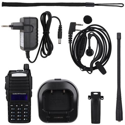 Générique Talkie-Walkie Baofeng UV-82 VHF UHF Double Bande 5W 136-174 / 400-520MHz Générique Talkie-Walkie Baofeng UV-82 VHF UHF Double Bande 5W 136-174 / 400-520MHz