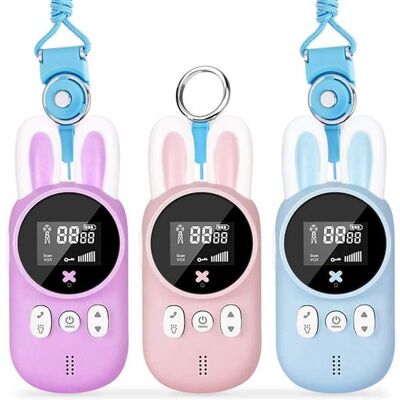 Talkie Walkie Enfants KITEKOY 3 pcs Radio à 2 Voies avec 22 Canaux Talkie Walkie Enfants KITEKOY 3 pcs Radio à 2 Voies avec 22 Canaux