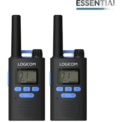Talkie-Walkie Logicom Essential Noir Noir Talkie-Walkie Logicom Essential Noir Noir