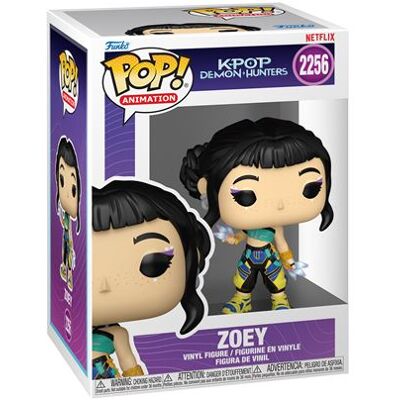 Figurine Funko Pop Animation K-Pop Demon Hunters Zoey Figurine Funko Pop Animation K-Pop Demon Hunters Zoey