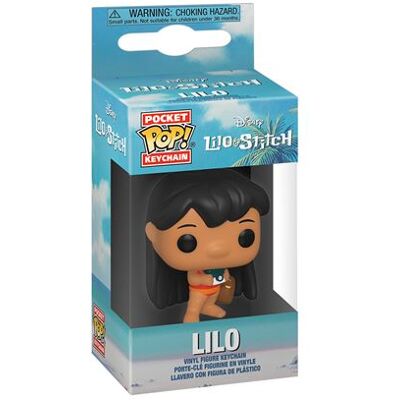 Porte-clé Funko POP - Lilo & Stitch - Lilo avec Caméra - Collection Porte-clé Funko POP - Lilo & Stitch - Lilo avec Caméra - Collection