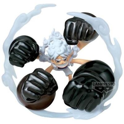 Figurine Bandai One Piece World Special Monkey D. Luffy Gear5 Gum-Gum Dawn Gatling Figurine Bandai One Piece World Special Monkey D. Luffy Gear5 Gum-Gum Dawn Gatling