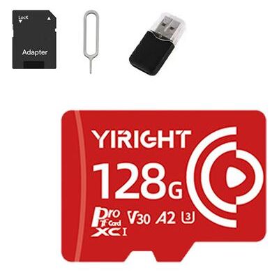 Kit Carte Mémoire TF SZSMART YZ0 TF Haute Vitesse (jusqu'à 170 Mo/s) avec adaptateur SD et aiguille d'éjection, compatible Insta360/GoPro (128 Go) Kit Carte Mémoire TF SZSMART YZ0 TF Haute Vitesse (jusqu'à 170 Mo/s) avec adaptateur SD et aiguille d'éjection, compatible Insta360/GoPro (128 Go)