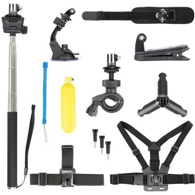 Générique Kit D'Accessoires pour Caméras de Sport pour Dji Osmo Action XJPJ055 Générique Kit D'Accessoires pour Caméras de Sport pour Dji Osmo Action XJPJ055