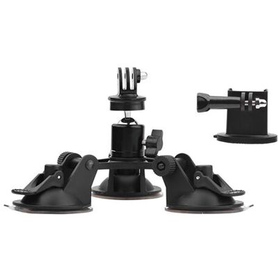 Générique Support de voiture à ventouse Support trépied + adaptateur base pour DJI OSMO Pocket - Noir Noir Générique Support de voiture à ventouse Support trépied + adaptateur base pour DJI OSMO Pocket - Noir Noir