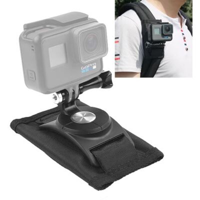 High-Tech Place Accessoires Gopro Support 360 degrés rotation rapide libération sangle montage épaule sac à dos pour GoPro HERO6 / 5/5 Session / 4 Session / 4/3 + / 3/2/1, Xiaoyi et autres caméras d action (Noir) Noir High-Tech Place Accessoires Gopro Support 360 degrés rotation rapide libération sangle montage épaule sac à dos pour GoPro HERO6 / 5/5 Session / 4 Session / 4/3 + / 3/2/1, Xiaoyi et autres caméras d action (Noir) Noir