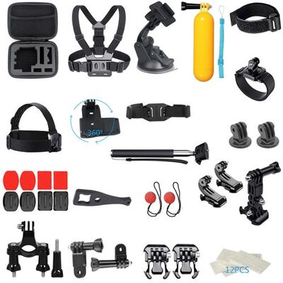 Générique pour Dji Osmo Action pour Gopro7 Accessoires Caméra Extérieure Ensemble Sport Kit 41-In-1 Xjpl245 Générique pour Dji Osmo Action pour Gopro7 Accessoires Caméra Extérieure Ensemble Sport Kit 41-In-1 Xjpl245