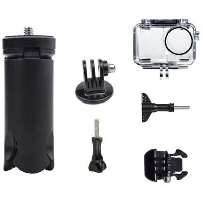 Générique Plongée boîtier étanche Shell Case + Mini portable Trépied pour ACTION DJI OSMO whitebla190 Générique Plongée boîtier étanche Shell Case + Mini portable Trépied pour ACTION DJI OSMO whitebla190