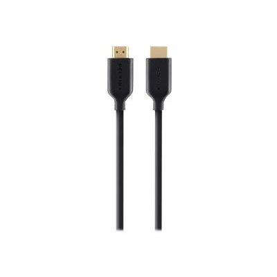 Belkin Câble HDMI haute vitesse avec Ethernet - Câble HDMI avec Ethernet - HDMI mâle pour HDMI mâle - 1 m - support 4K Noir Belkin Câble HDMI haute vitesse avec Ethernet - Câble HDMI avec Ethernet - HDMI mâle pour HDMI mâle - 1 m - support 4K Noir