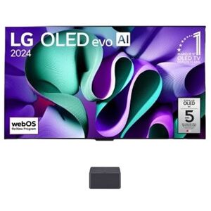 TV OLED Evo LG OLED65M4 65" 4K UHD 2024 Gris argenté TV OLED Evo LG OLED65M4 65" 4K UHD 2024 Gris argenté