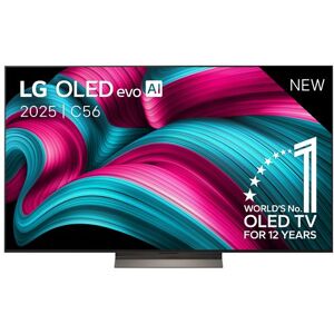 TV OLED Evo LG OLED65C56LB 65" 4K UHD 2025 Noir TV OLED Evo LG OLED65C56LB 65" 4K UHD 2025 Noir