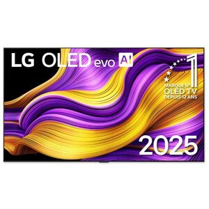 TV OLED Evo LG OLED77G54LW.AEU 77" 4K UHD 2025 Noir Profond TV OLED Evo LG OLED77G54LW.AEU 77" 4K UHD 2025 Noir Profond