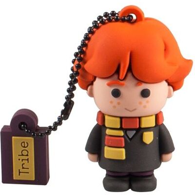 SilverHT 111770140199 Clé USB 32 GB - Harry Potter Ron Weasley - Noir, Orange, Jaune SilverHT 111770140199 Clé USB 32 GB - Harry Potter Ron Weasley - Noir, Orange, Jaune