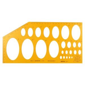 Modèle d'ellipse isométrique Aristo AR-5017 Modèle d'ellipse isométrique Aristo AR-5017