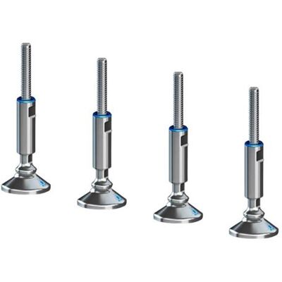 Pieds de nivellement Rittal HD 4000.240 - Acier inoxydable, réglables Pieds de nivellement Rittal HD 4000.240 - Acier inoxydable, réglables