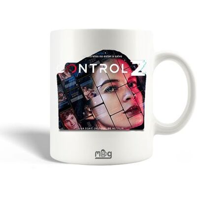Mug en Céramique Control Z Série 2020 Affiche Poster Maniacase BLANC Mug en Céramique Control Z Série 2020 Affiche Poster Maniacase BLANC